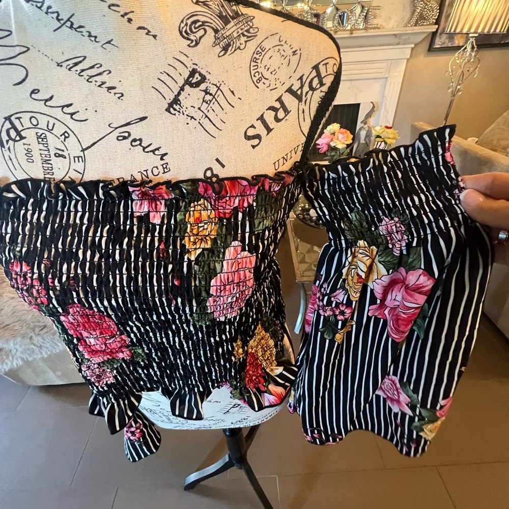 Impulsive π Off the Shoulder Top - Picture 7 of 15
